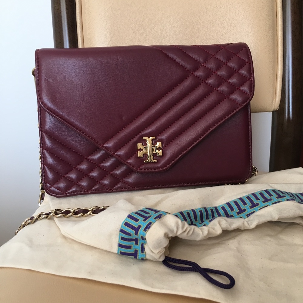 Kira Quilted Crossbody Bag, Red Agate - Picture 3 of 8